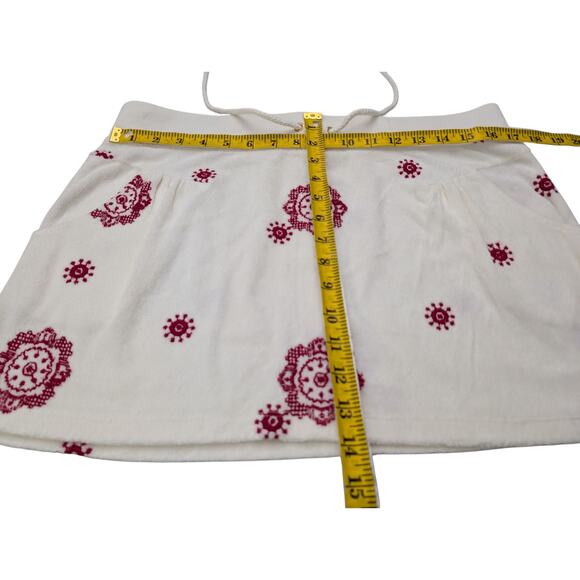Vintage Juicy Couture Embroidered Terry Mini Skirt - Picture 16 of 16